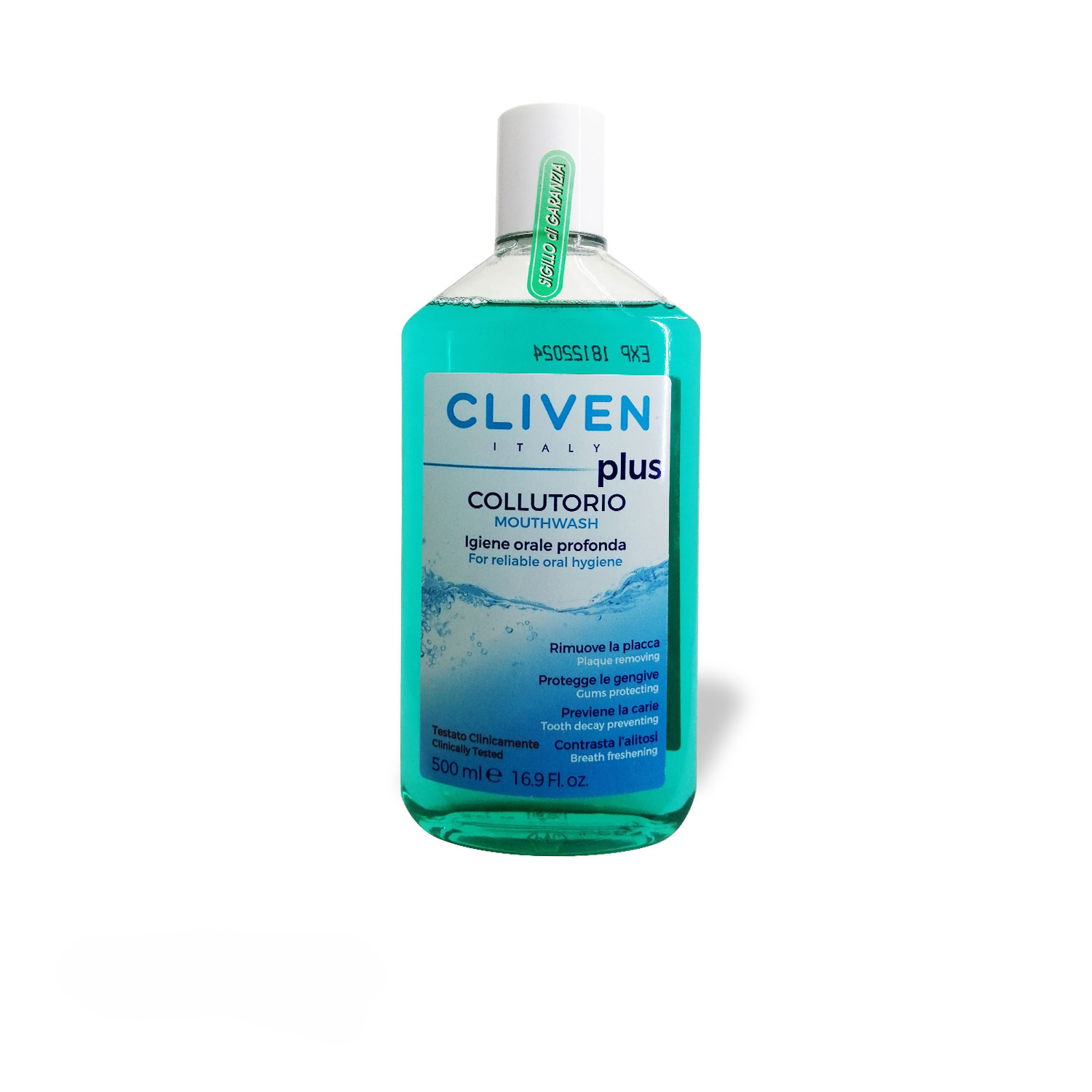 دهان‌شویه کلیون مدلplus mouthwash حجم 500 میل
