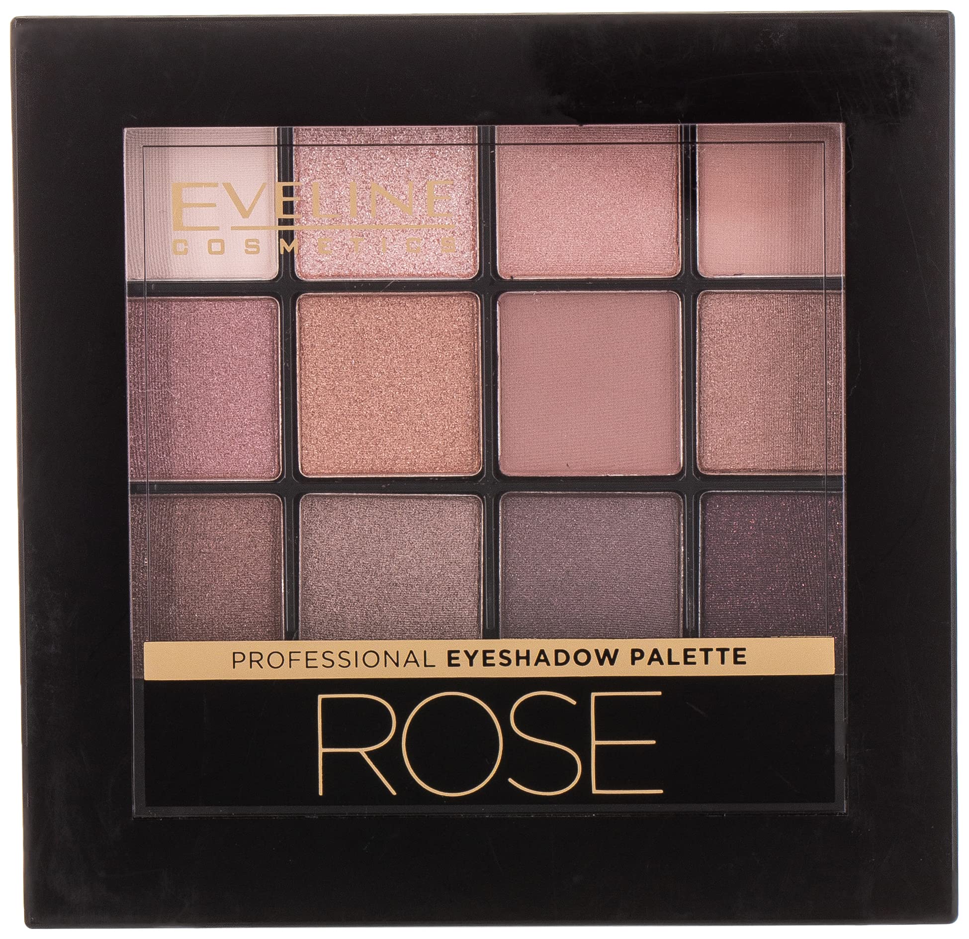 پالت سایه چشم 12 رنگ رز اولاین