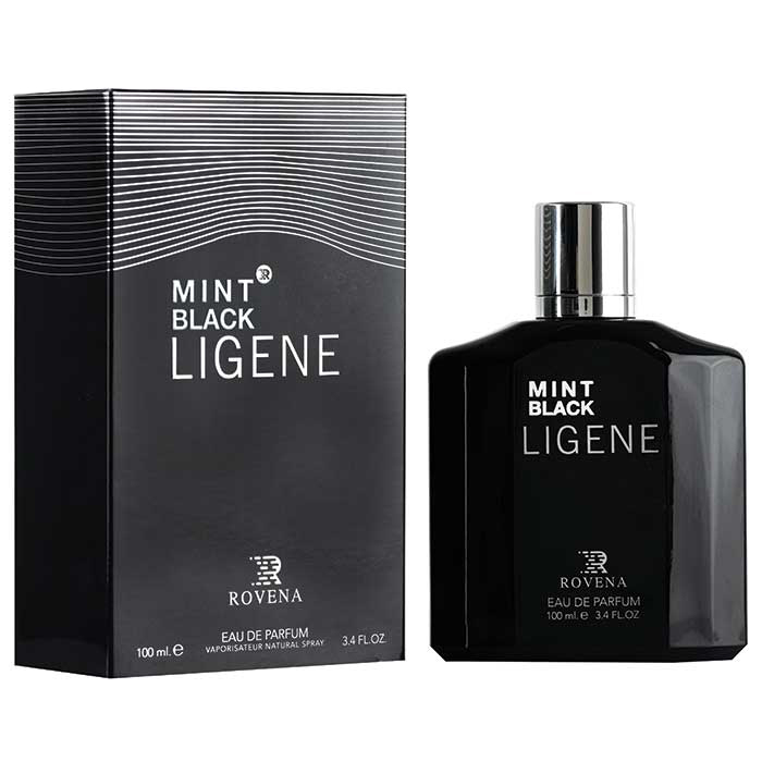 عطر مردانه روونا MINT BLACK LIGENE (مونت بلنک لجند) 100 میل