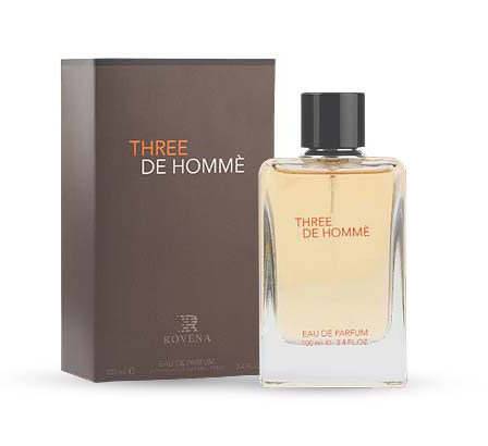 ادکلن مردانه روونا Rovena Three De Homme (هرمس تق هرمس)حجم ۱۰۰ میل