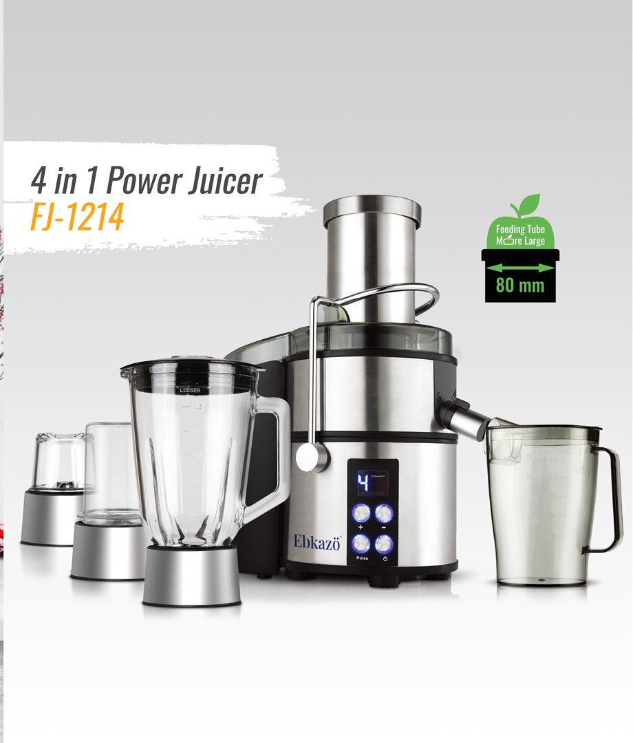 آبمیوه گیر 4 کاره مدل FJ-1214 ابکازو