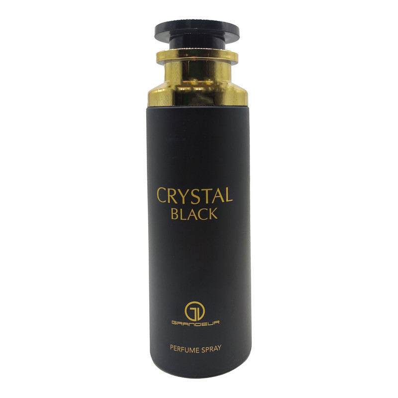 اسپری بدن زنانه گراندیور مدل Crystal Black (ورساچه کریستال نویر)