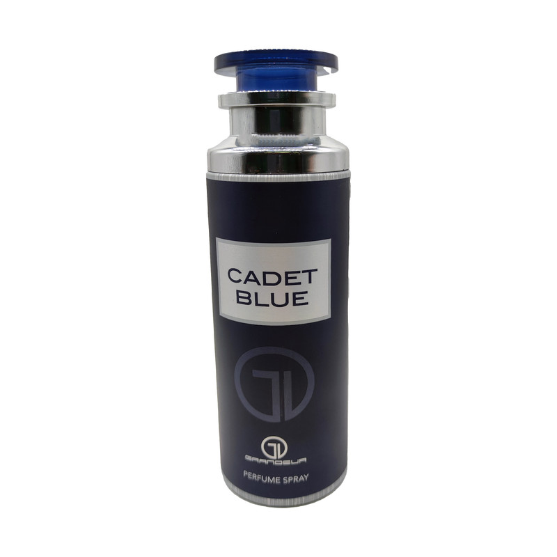 اسپری بدن مردانه گراندیور مدل Cadet Blue (بلو شنل)
