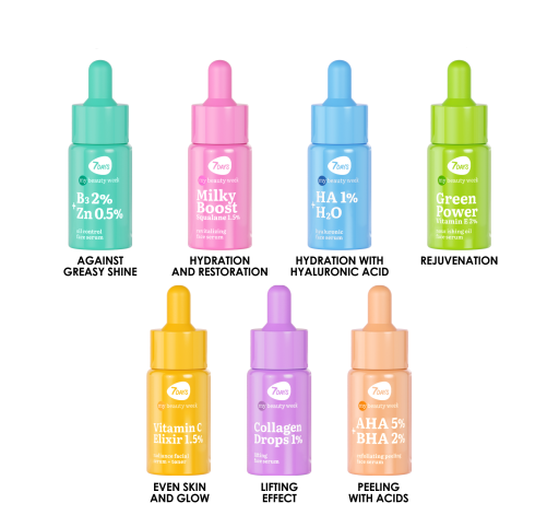 سرم های صورت 7days