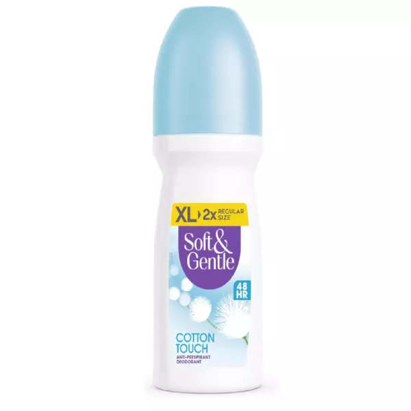 مام رول ضد تعریق زنانه سافت اند جنتل رایحه گل پنبه 100 میل